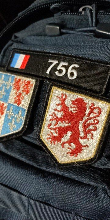 Customer photo review of Pacth militaire personnalisé