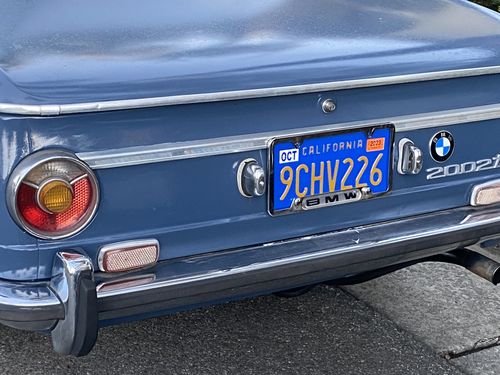Customer photo review of 1972 CALIFORNIA LICENSE PLATE 6"x12" (156.5mm x 305mm)