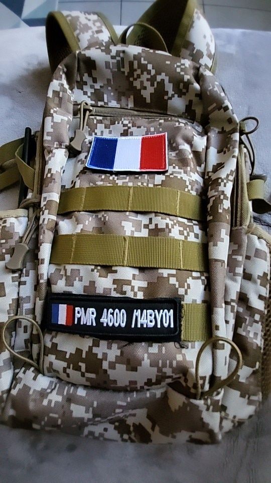 Customer photo review of Pacth militaire personnalisé
