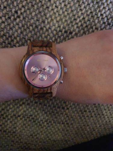Customer photo review of Wood o'clock - Kirschbaum
