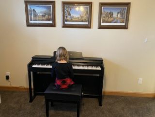 Customer photo review of Donner DDP-100 Piano numérique 88 touches lestées