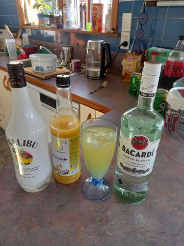 Customer photo review of Piña Colada Cocktail Mix