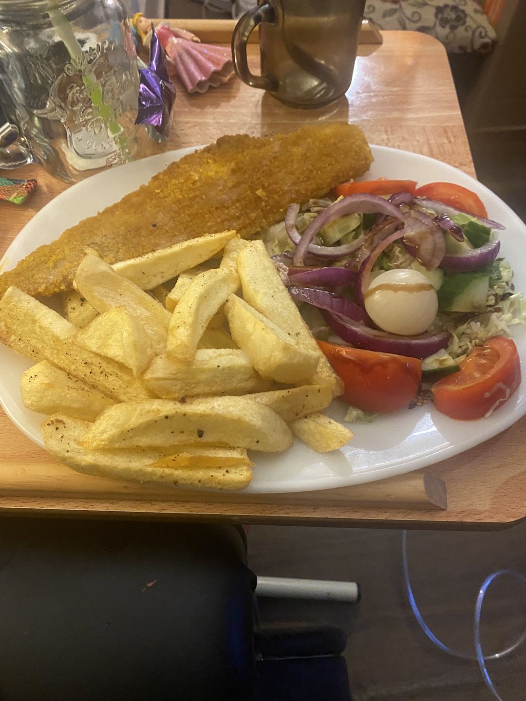 Customer photo review of Haddock Breaded  113/142g 30 pieces