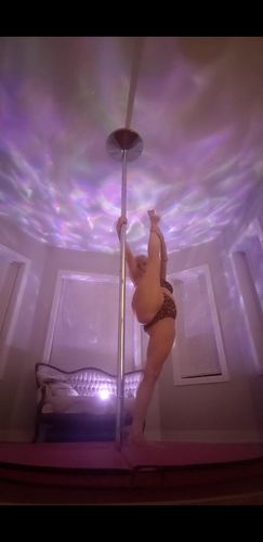 Customer photo review of Leopard Print High Rider Hot Pants