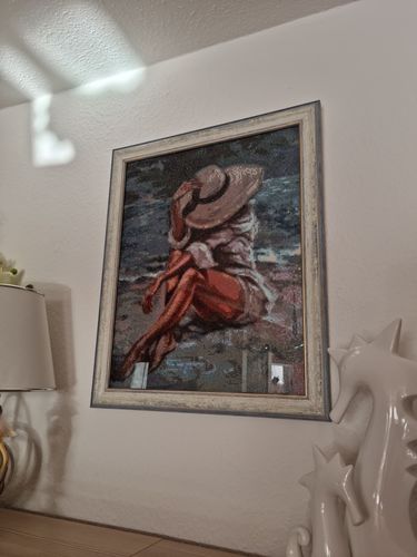 Kundenbewertung mit Foto zu Eigenes Foto Diamond Painting
