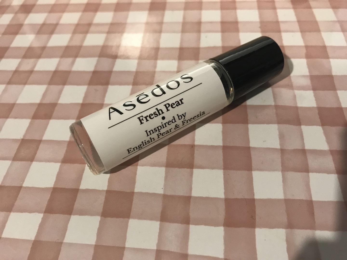 Customer photo review of FRESH PEAR PERFUME OIL