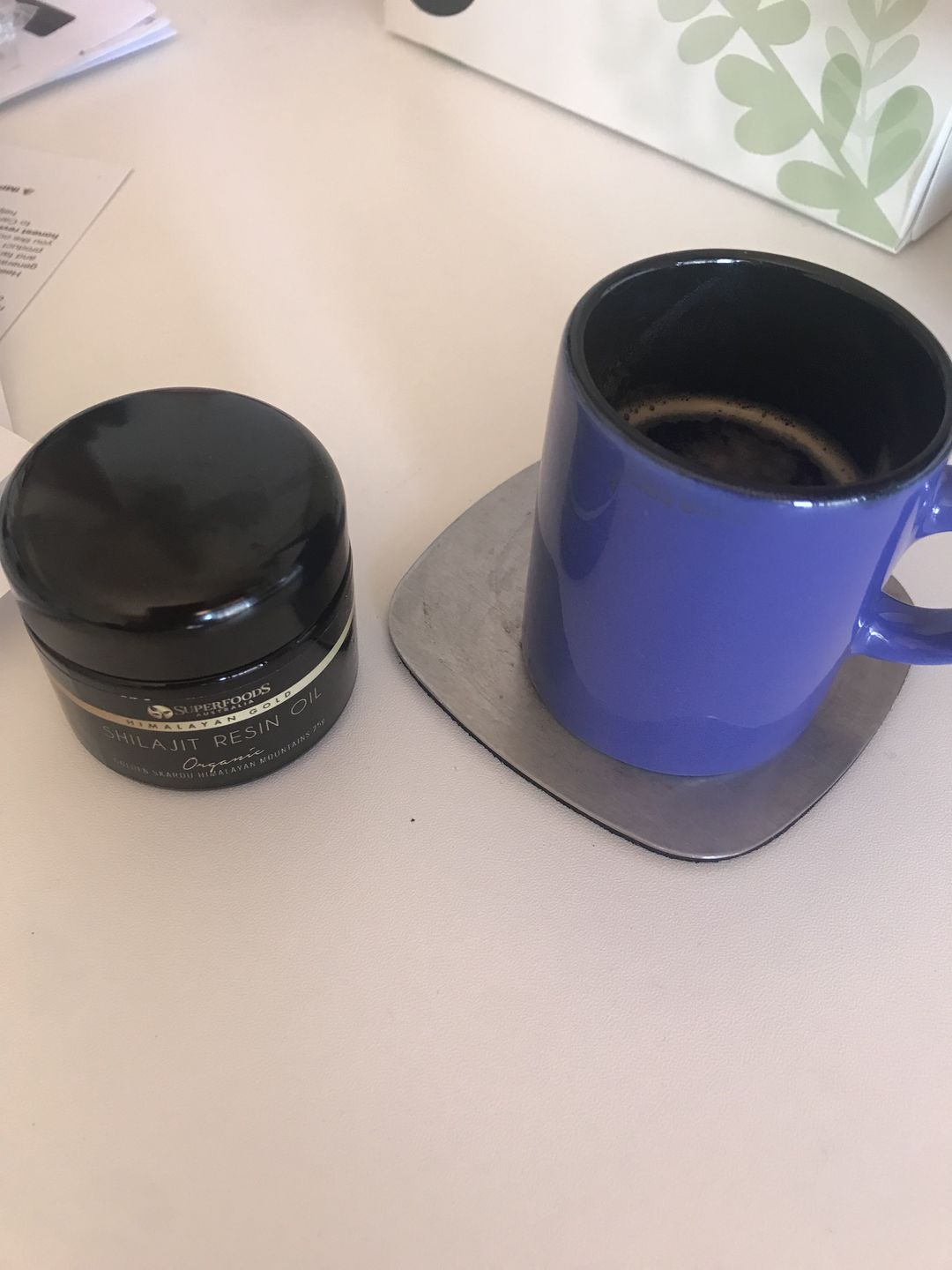 Customer photo review of Shilajit Resin Oil Himalayan Gold