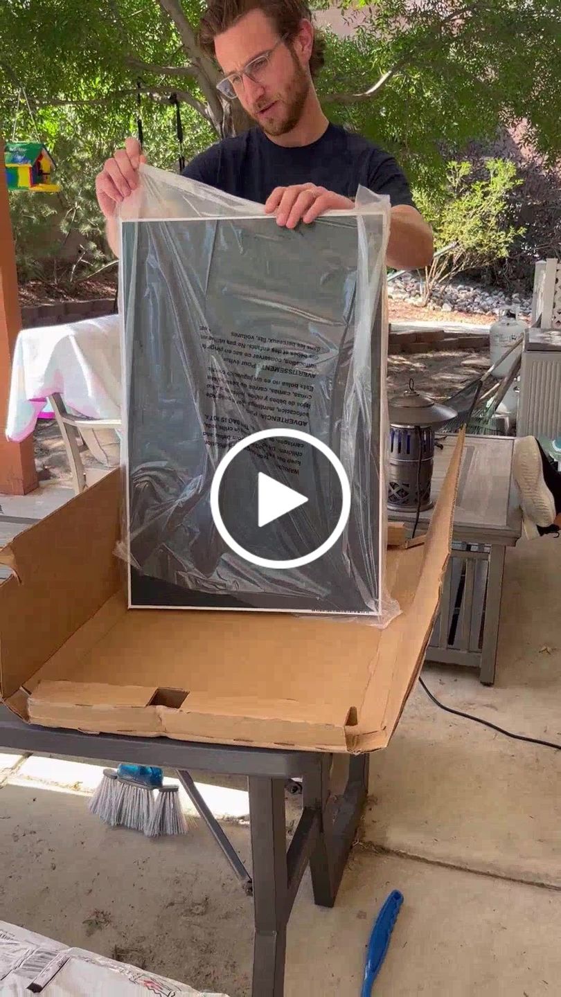 Customer video review of Charcoal Memorial Portraits from Photos