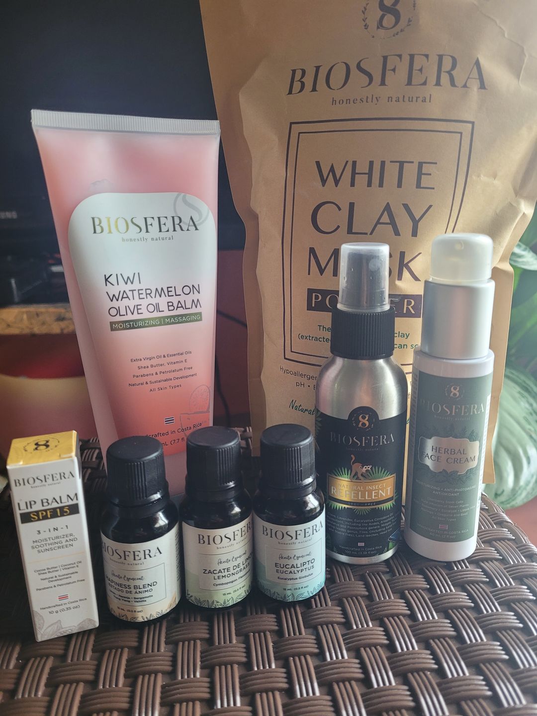 Customer photo review of White Clay Mask Powder