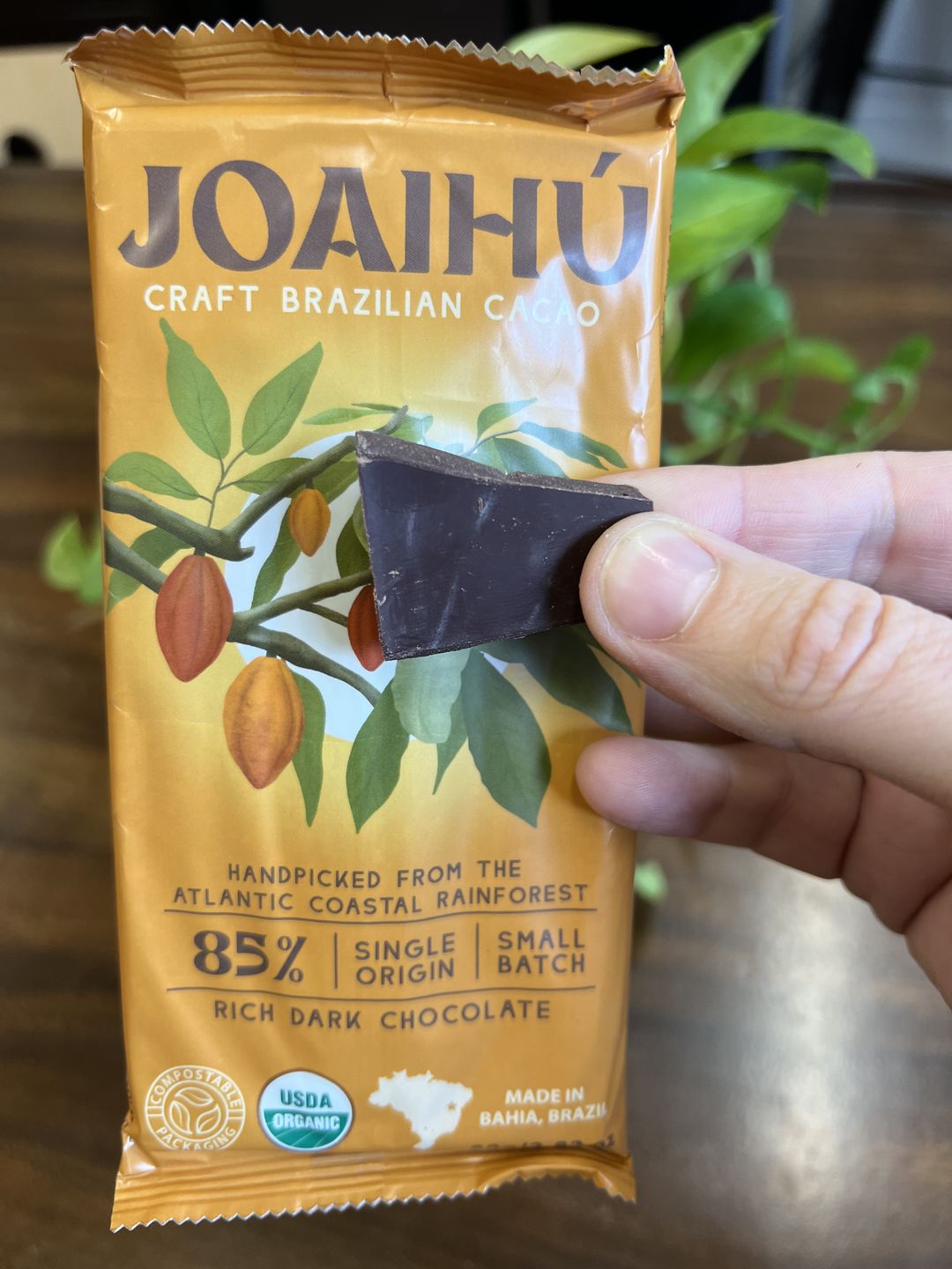 Customer photo review of 85% Dark Chocolate (6 count)