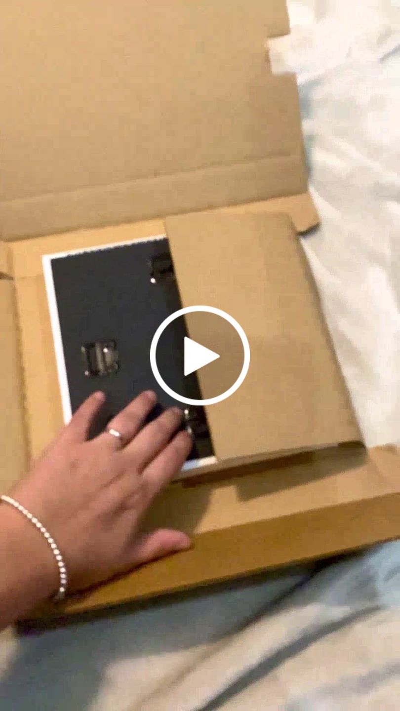 Customer video review of Charcoal Memorial Portraits from Photos