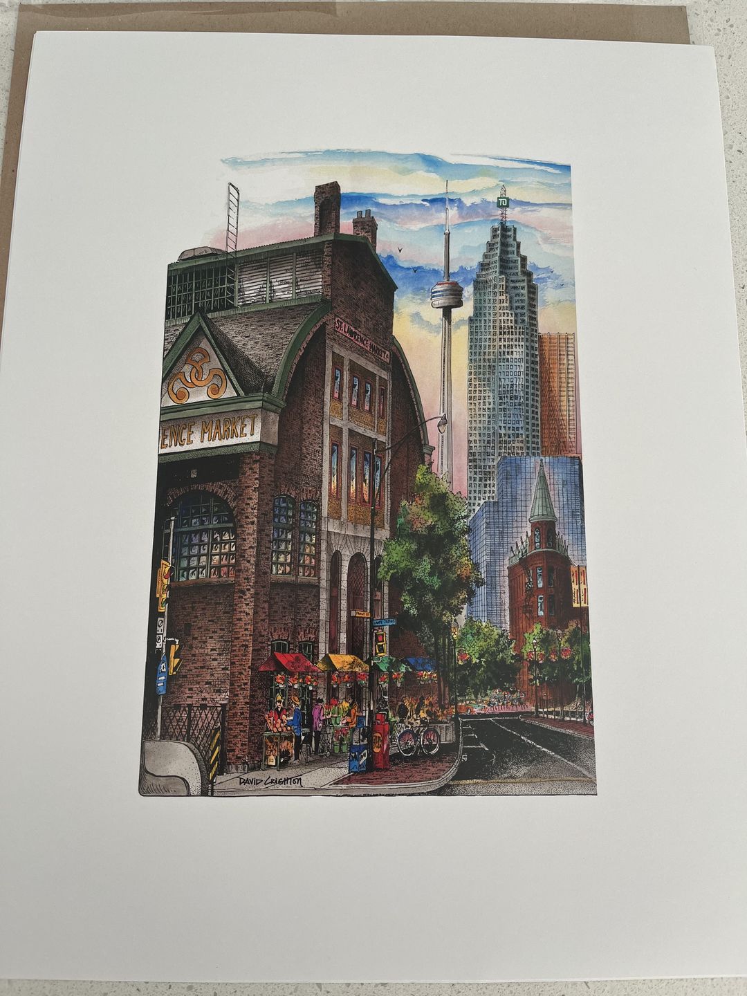 Customer photo review of St. Lawrence Market Toronto Poster