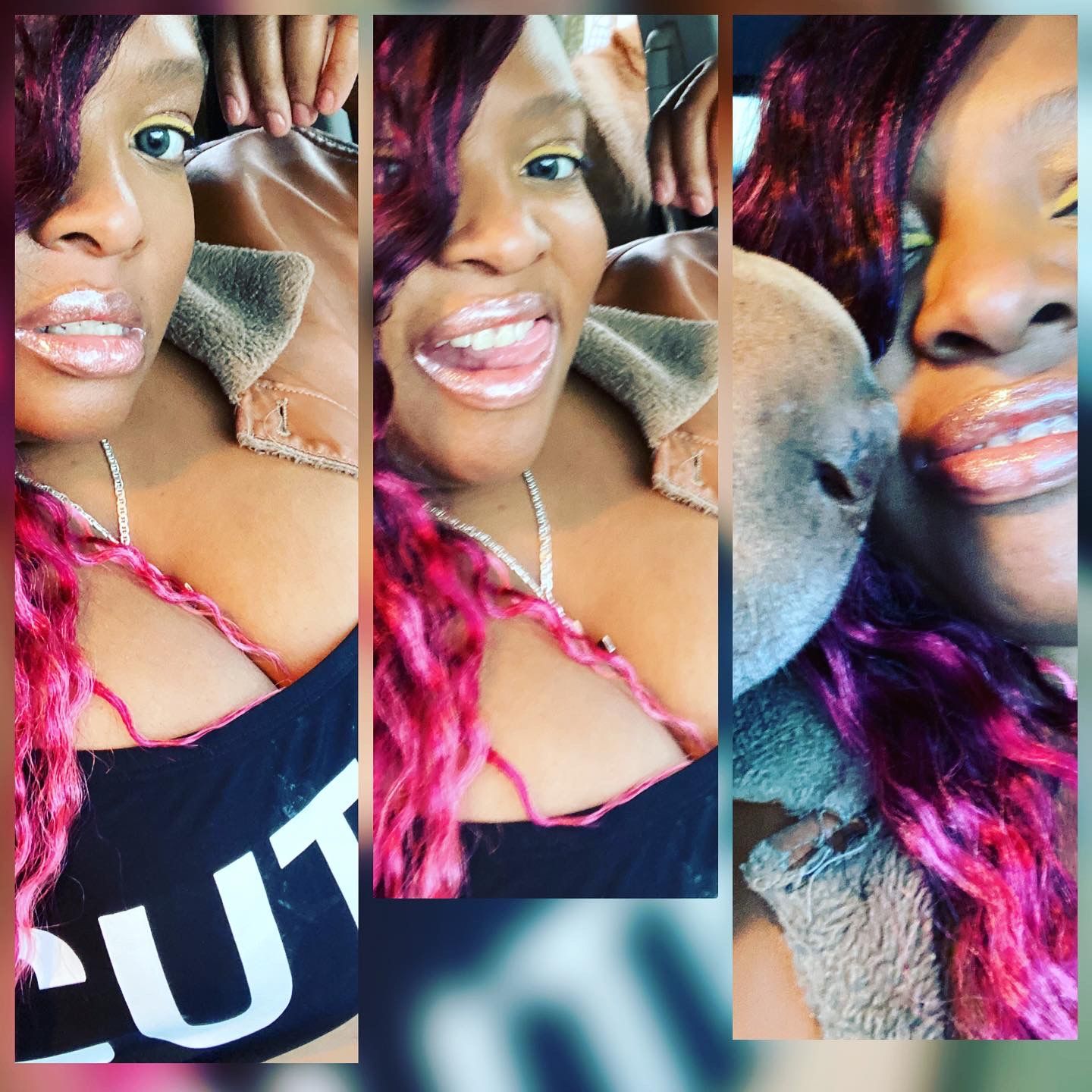 Customer photo review of OUTRE SYNTHETIC PRE STRETCHED ULTRA BRAID - XPRESSION 3X 52"