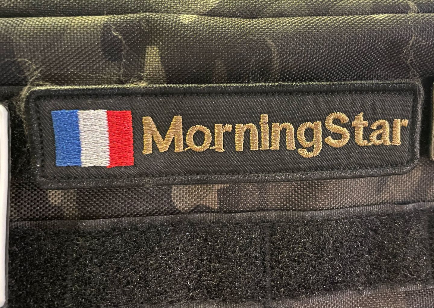 Customer photo review of Pacth militaire personnalisé