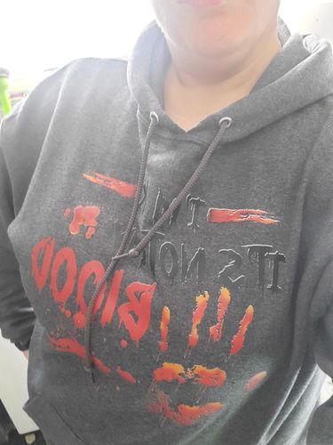 Customer photo review of Hoodie Sweatshirt | Choose Your Design