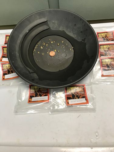 Customer photo review of Dutchman's 'SECRET NUGGET' Gold Paydirt - Gold Prospecting Concentrate