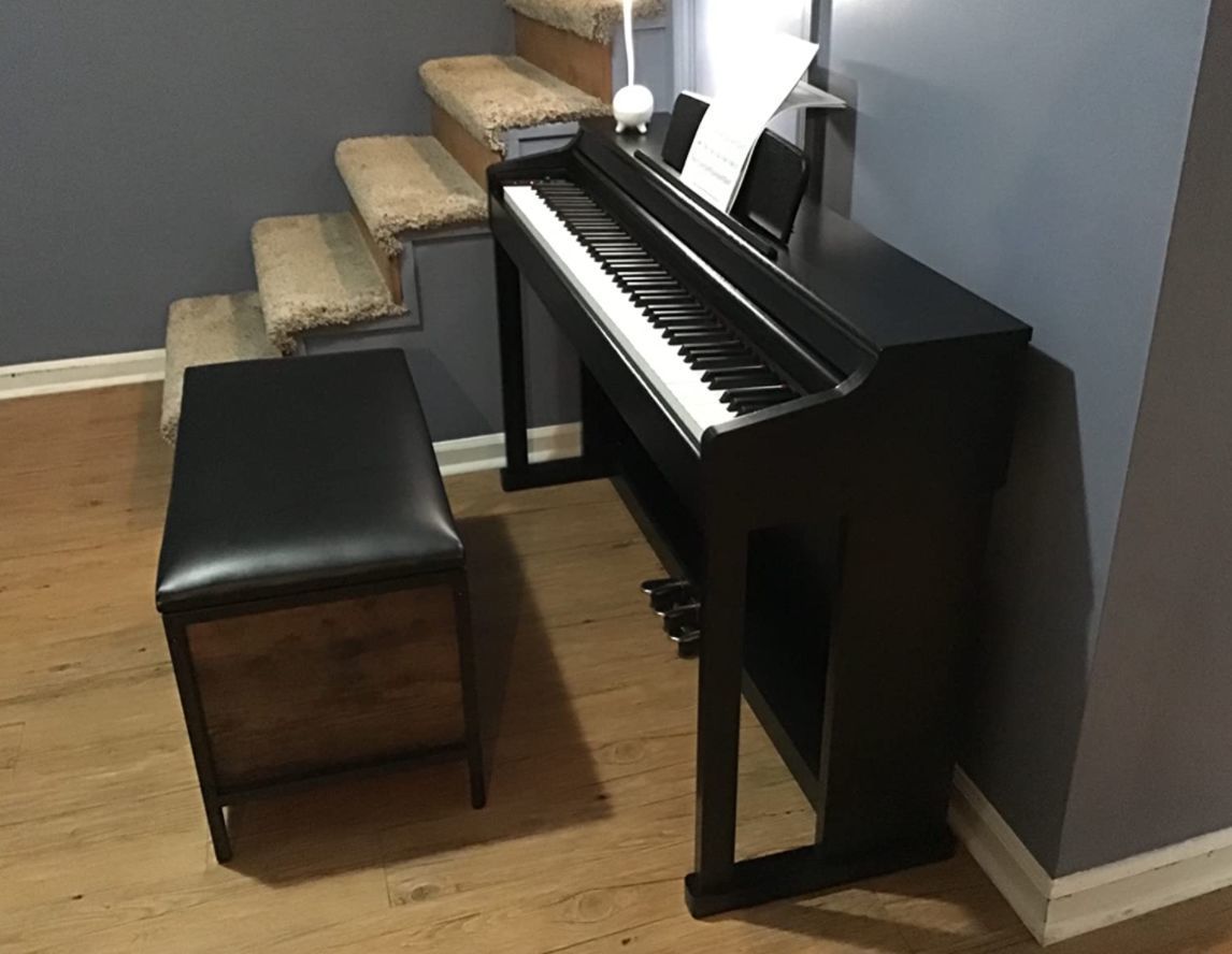 Customer photo review of Donner DDP-100 Piano numérique 88 touches lestées