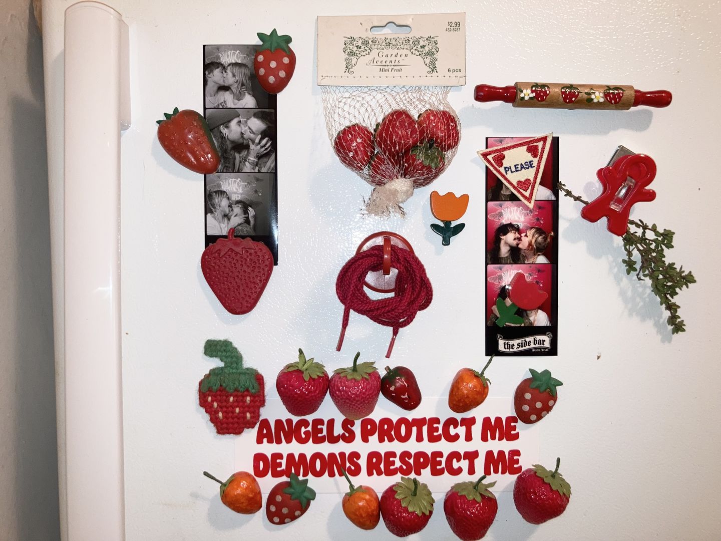 Customer photo review of Angels & Demons Sticker