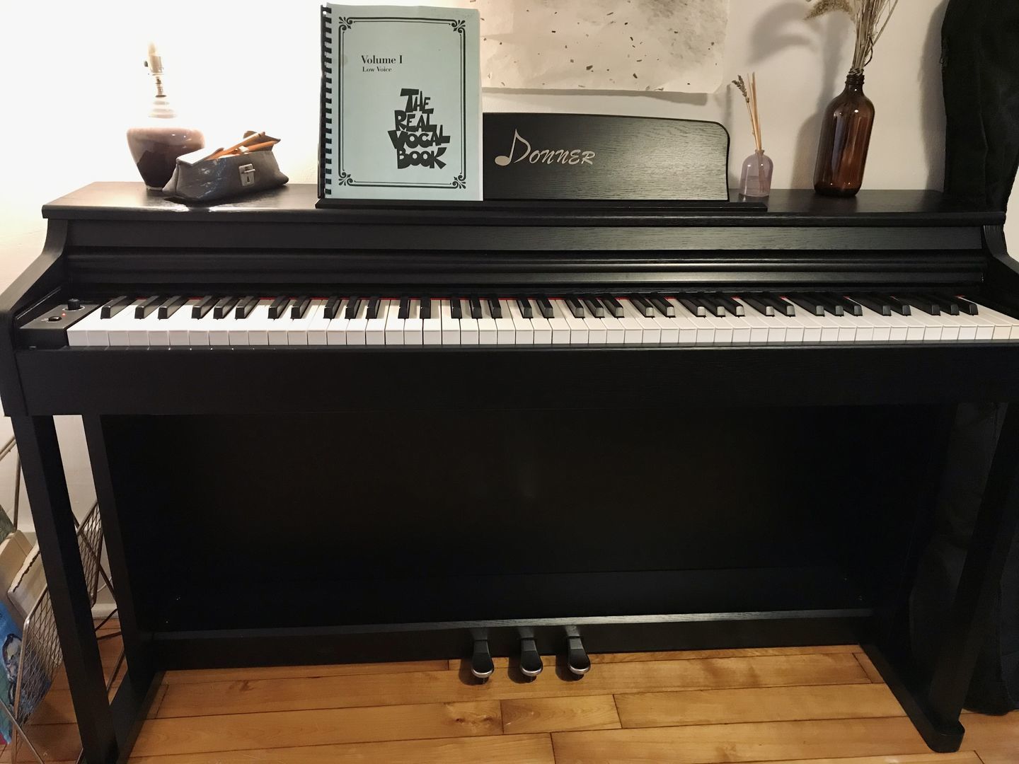 Customer photo review of Donner DDP-100 Piano numérique 88 touches lestées