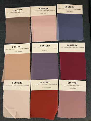 Customer photo review of DUNTERY campioni di chiffon