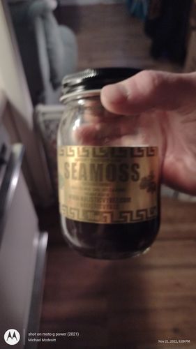 Customer photo review of Elderberry and Soursop Infused Sea Moss Gel