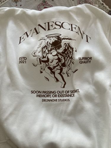 Customer photo review of Felpa Hoodie Deltanove Evanescent