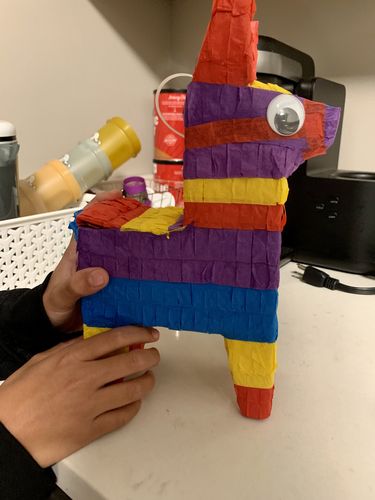 Customer photo review of Googly Eyes Piñatagram