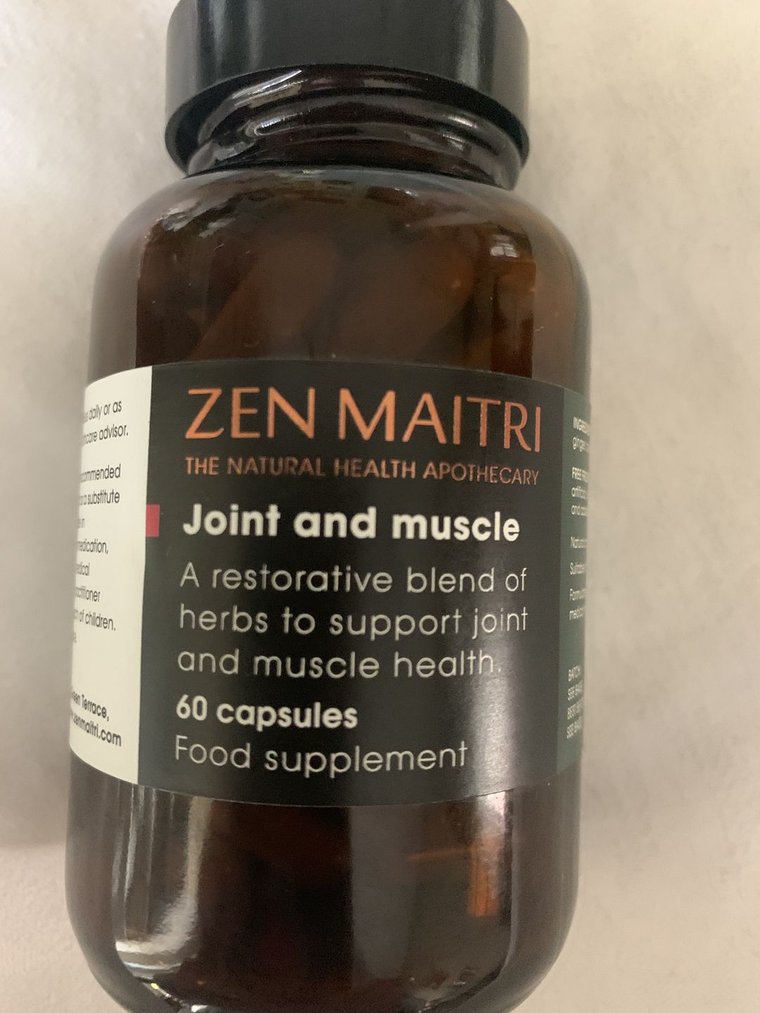 Customer photo review of Joint and Muscle Supplements (60 Capsules)