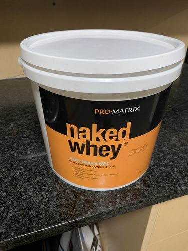 Customer photo review of 2kg UNFLAVOURED, Concentrate NAKED WHEY