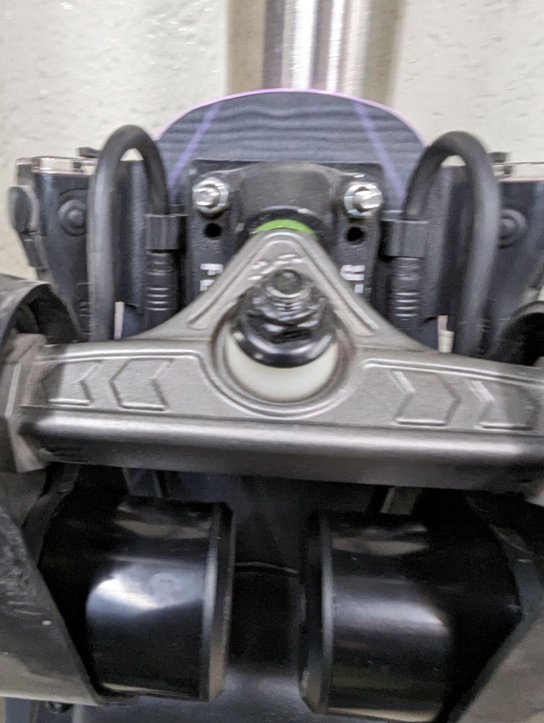 Customer photo review of Venom Bushings Barrel & Cone Shape for Backfire Longboards