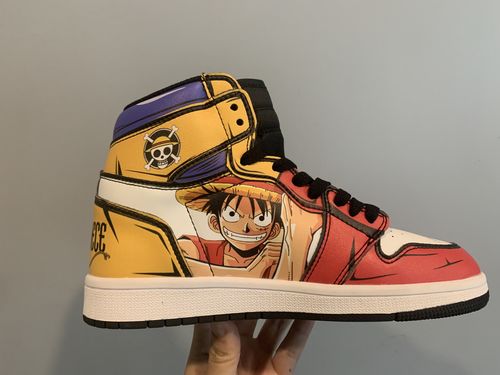 Customer photo review of Naruto x Sasuke Anime Shoes Boot Sneakers