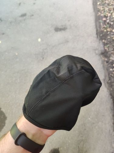 Customer photo review of Cooling Helmet Liner Skull Cap