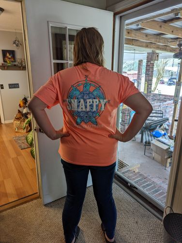 Customer photo review of Nautical Snappy - Coral