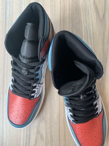 Customer photo review of Deku Shoes Custom My Hero Academia Sneakers Delaware Smash