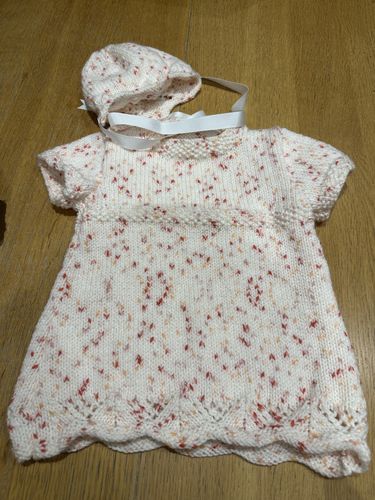 Customer photo review of Baby Mystery Knitting Box