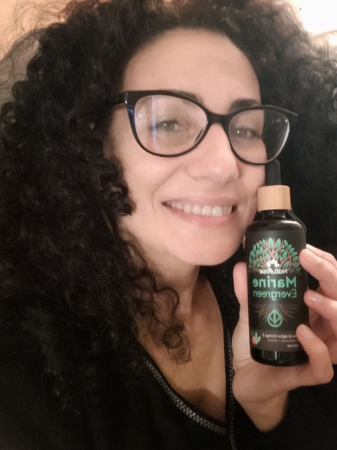 Customer photo review of Olio di alghe Omega 3 (100ml)