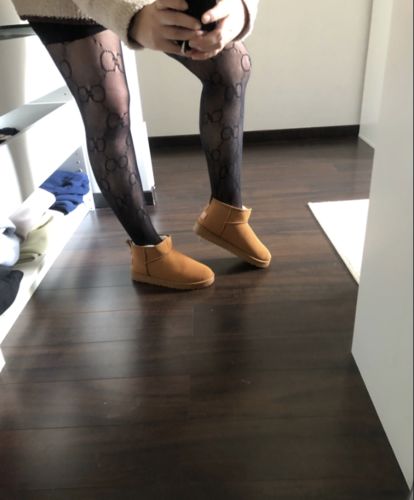 Customer photo review of Comfy Winter Boots