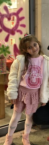 Customer photo review of Personalised Birthday Overlay T-Shirt (MRK X)