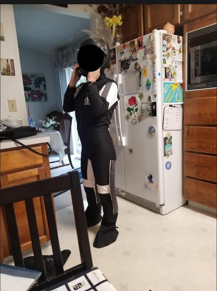 Customer photo review of Skydiving Formation Suit RW-051