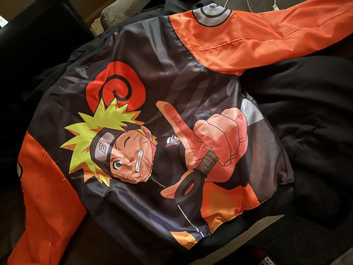 Customer photo review of Dragon Ball Ugly Christmas Sweater Vegeta