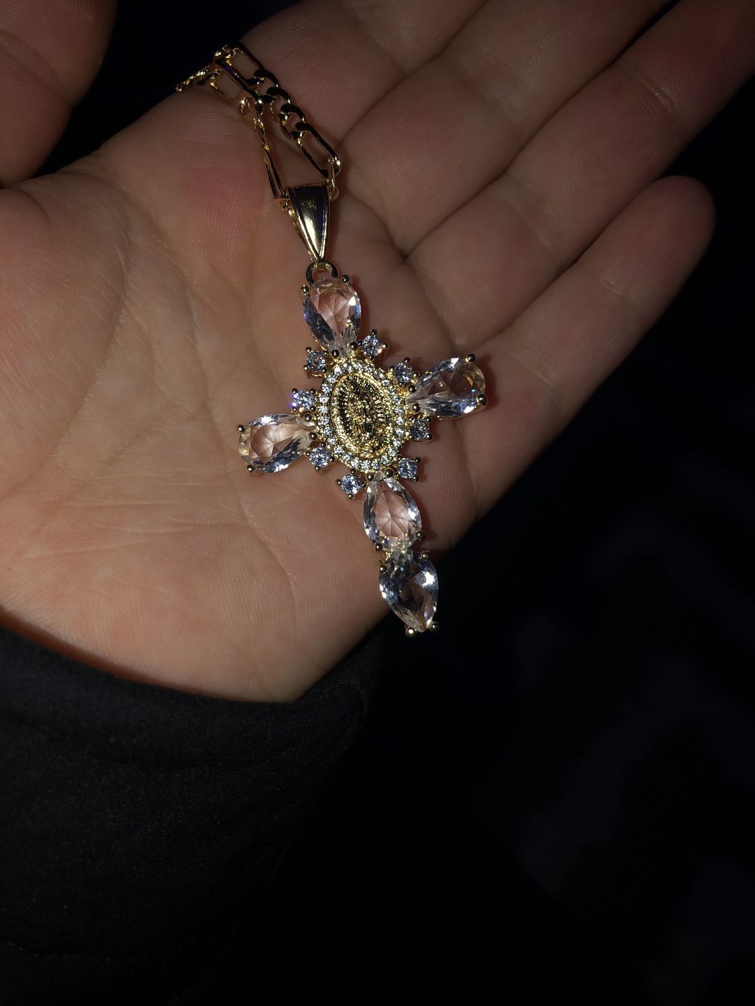 Customer photo review of Virgen Mary Cross