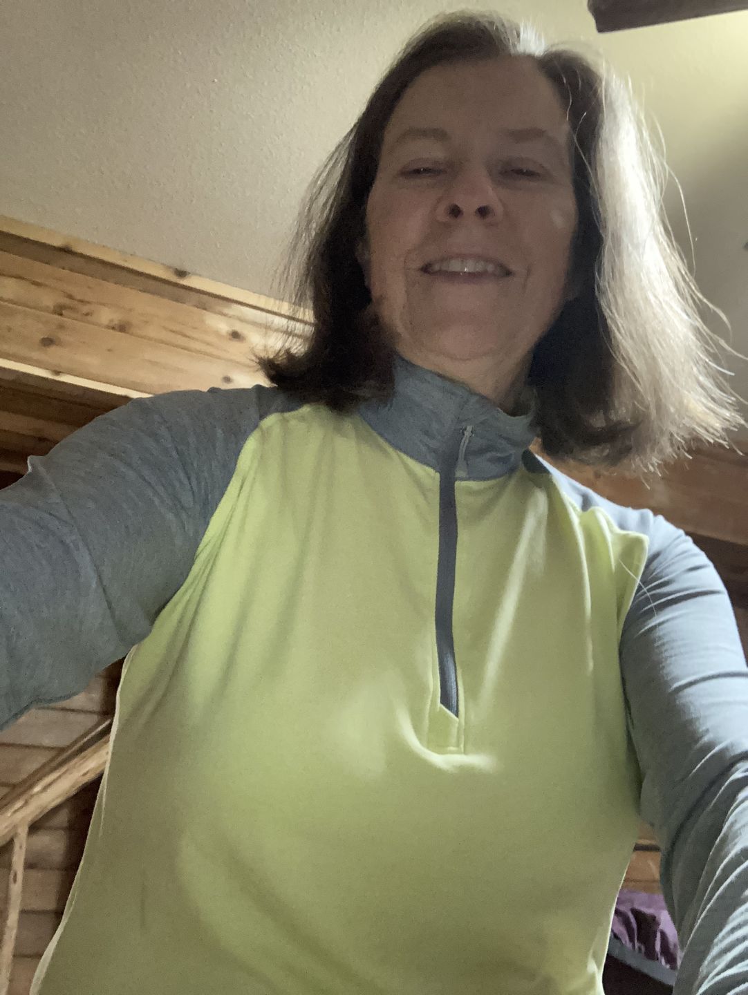 Customer photo review of Women's Pacesetter Super Soft Lightweight Quarter Zip