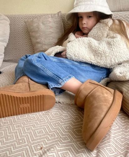 Customer photo review of Comfy Winter Boots