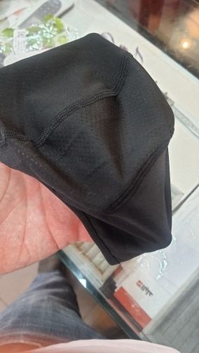 Customer photo review of Cooling Helmet Liner Skull Cap