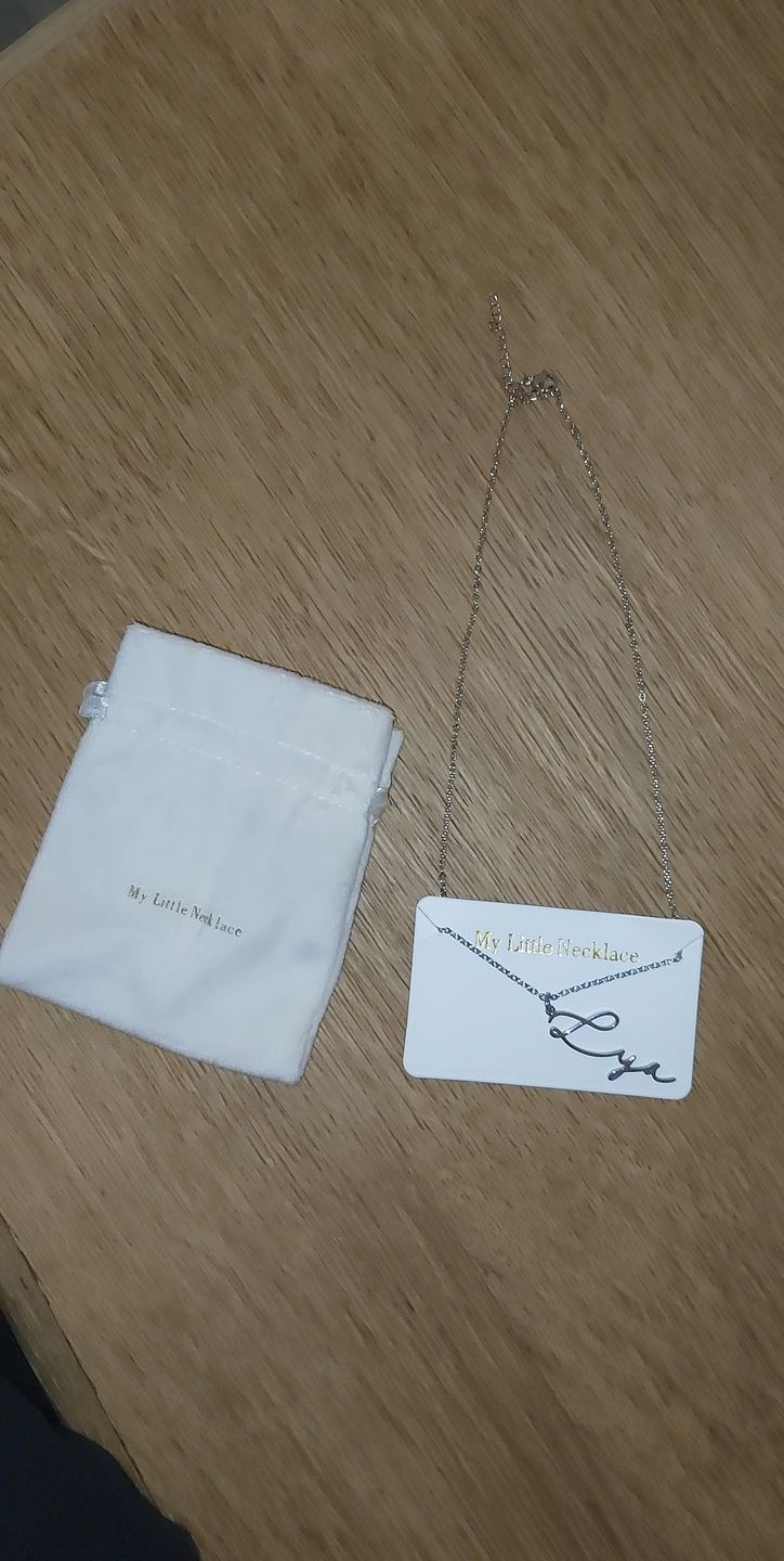 Customer photo review of [NOUVEAU] Collier Signature Personnalisable