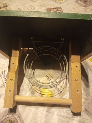 Customer photo review of Nestring van draad met 4 ringen Ø 12 cm