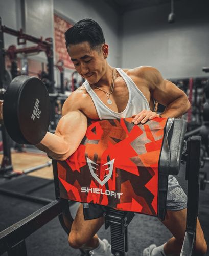 Customer photo review of Hero 3 Antibacterial Gym Towel Pack