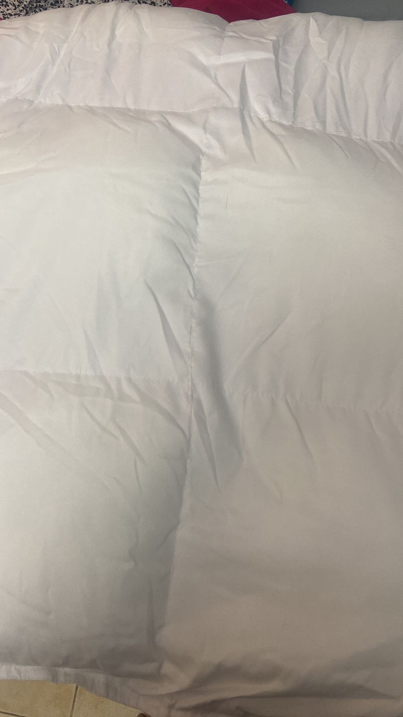 Customer photo review of Fiber Duvet