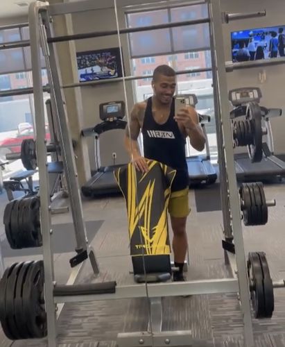 Customer photo review of Powerlifter 4 Antibacterial Gym Towel Pack