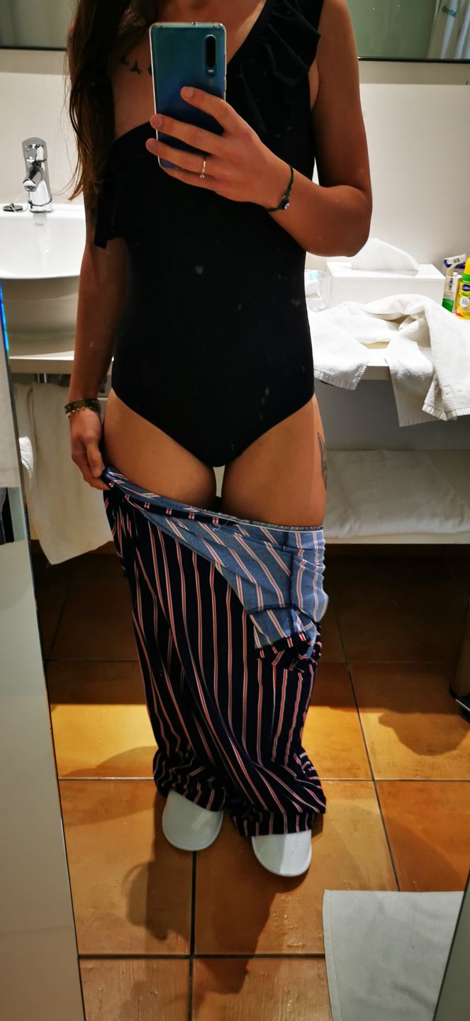 Customer photo review of Maillot de bain menstruel Iris
